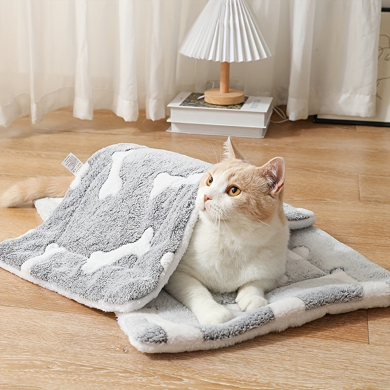 WarmRest reversible pet mat detail