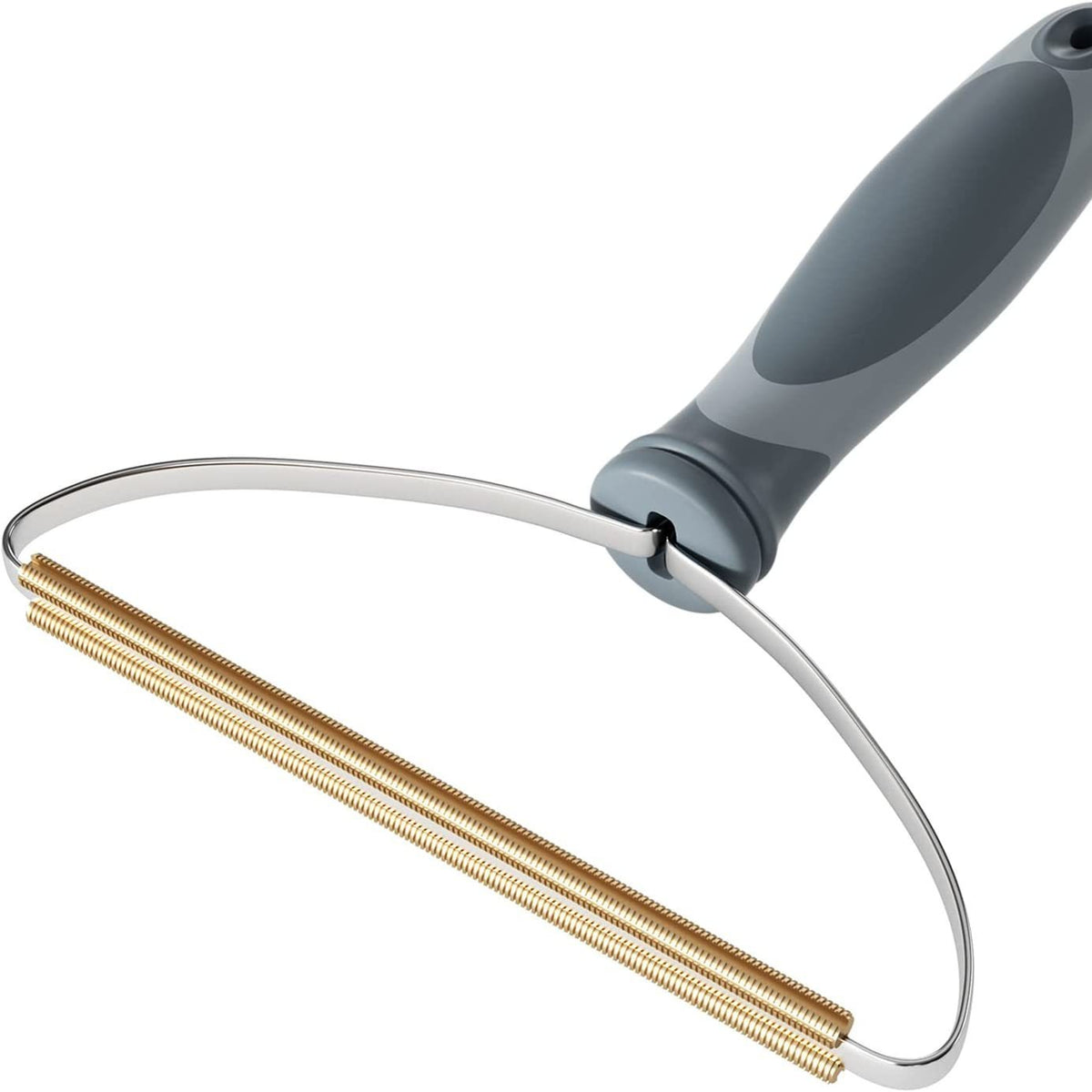 Pet hair scraper for carpet and car interiors