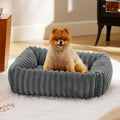 Dark grey NestRest bolster bed