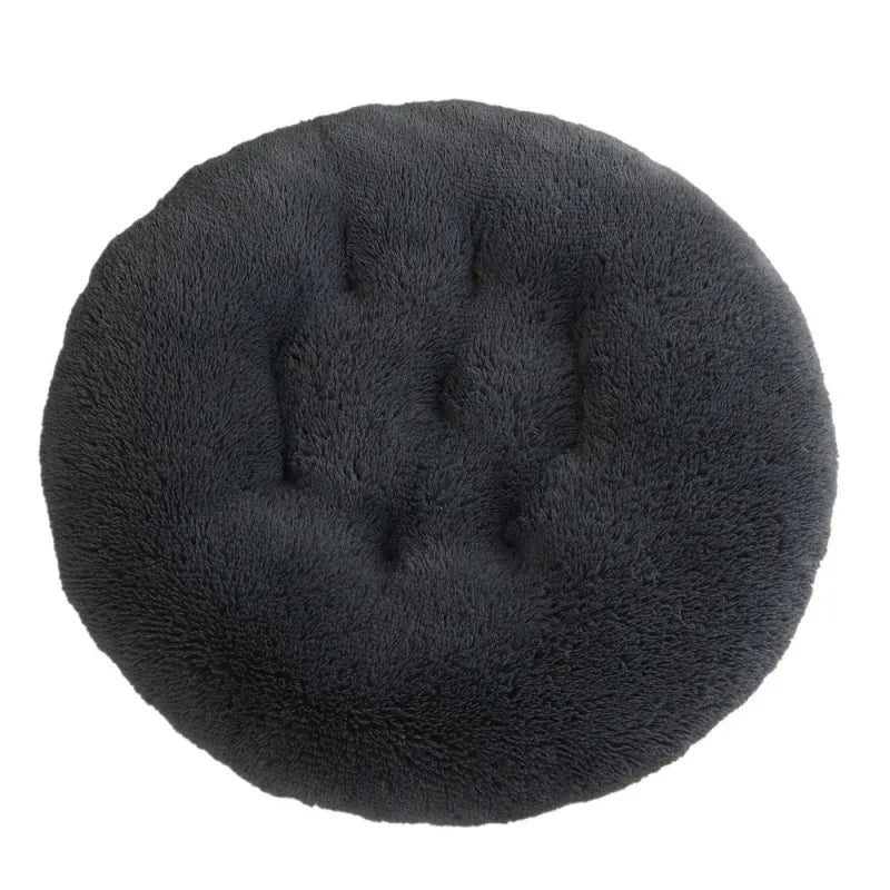 Plush Round Dog Bed