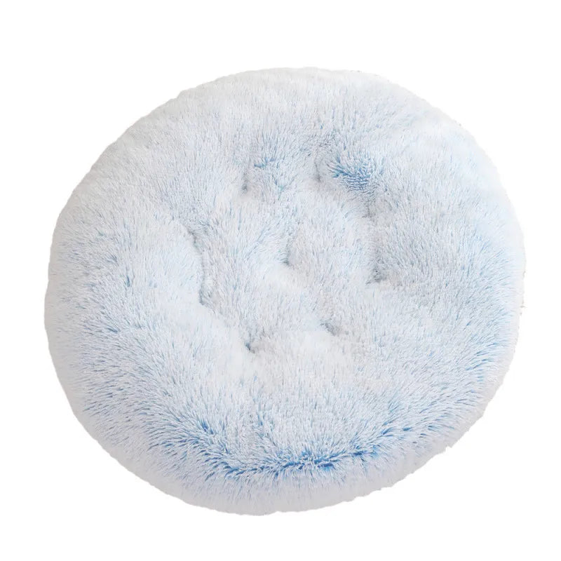Plush Round Dog Bed