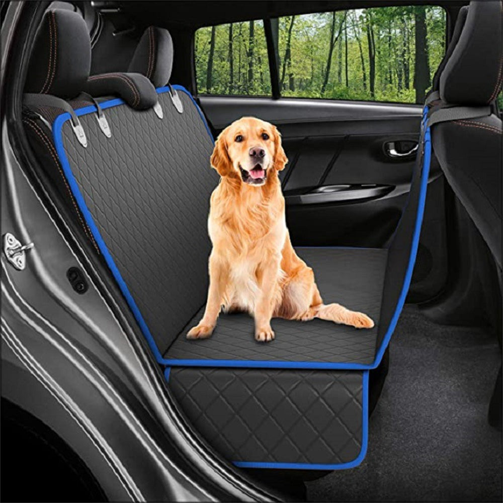 Black waterproof dog car hammock