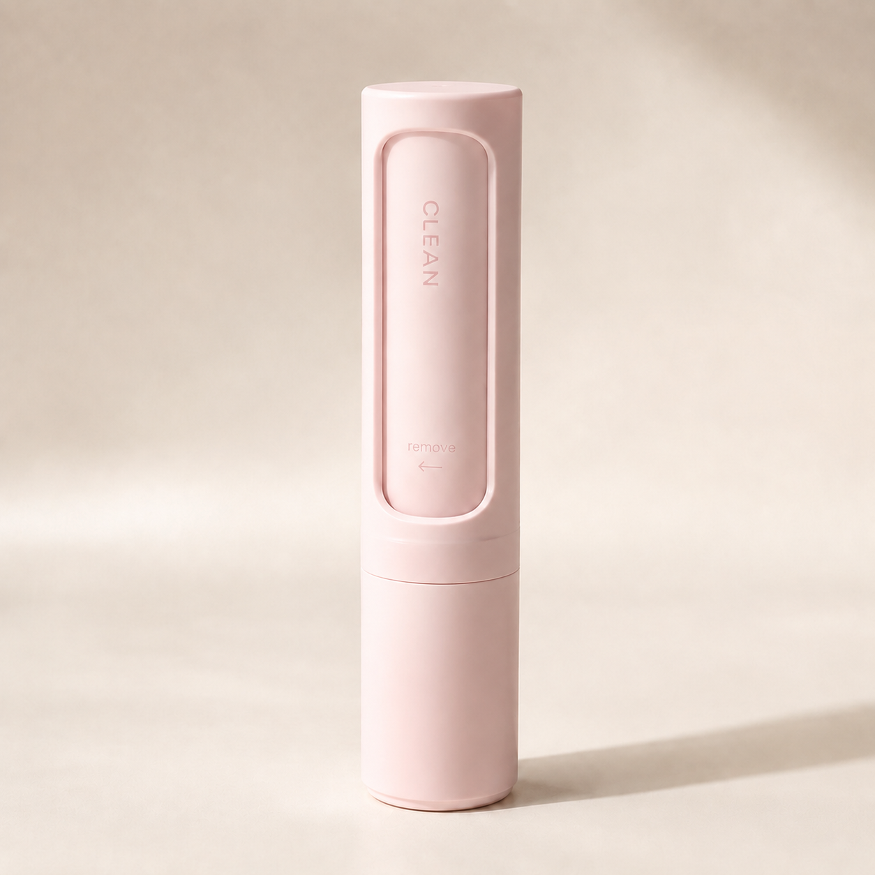 Pink reusable pet hair roller