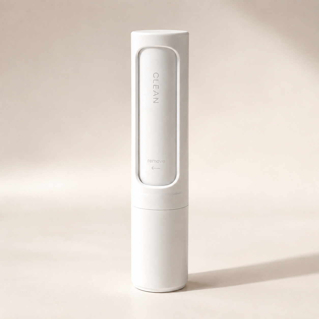 White reusable pet hair roller